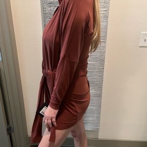 Norma Kamali wrap dress